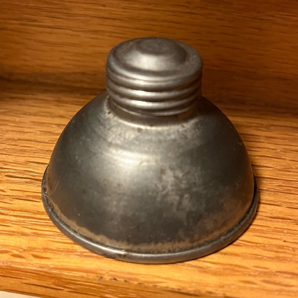 MCM Vintage OIL CAN Thumb Pump - Mini Tiny - Sewing Machine - Metal - Primitive